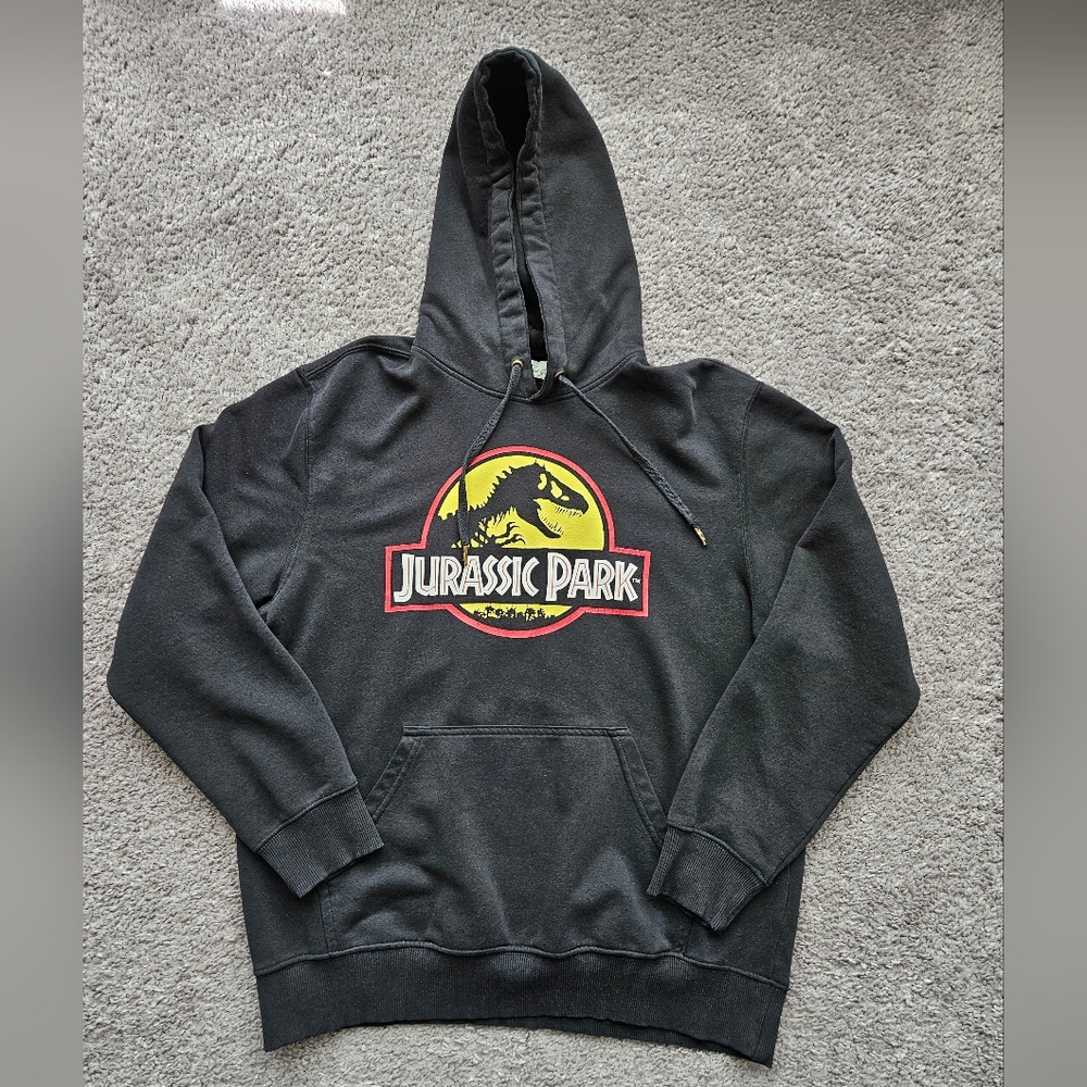 ⭐️4/$10-Jurassic Park Black Hoodie - Unisex - Picture 2 of 4